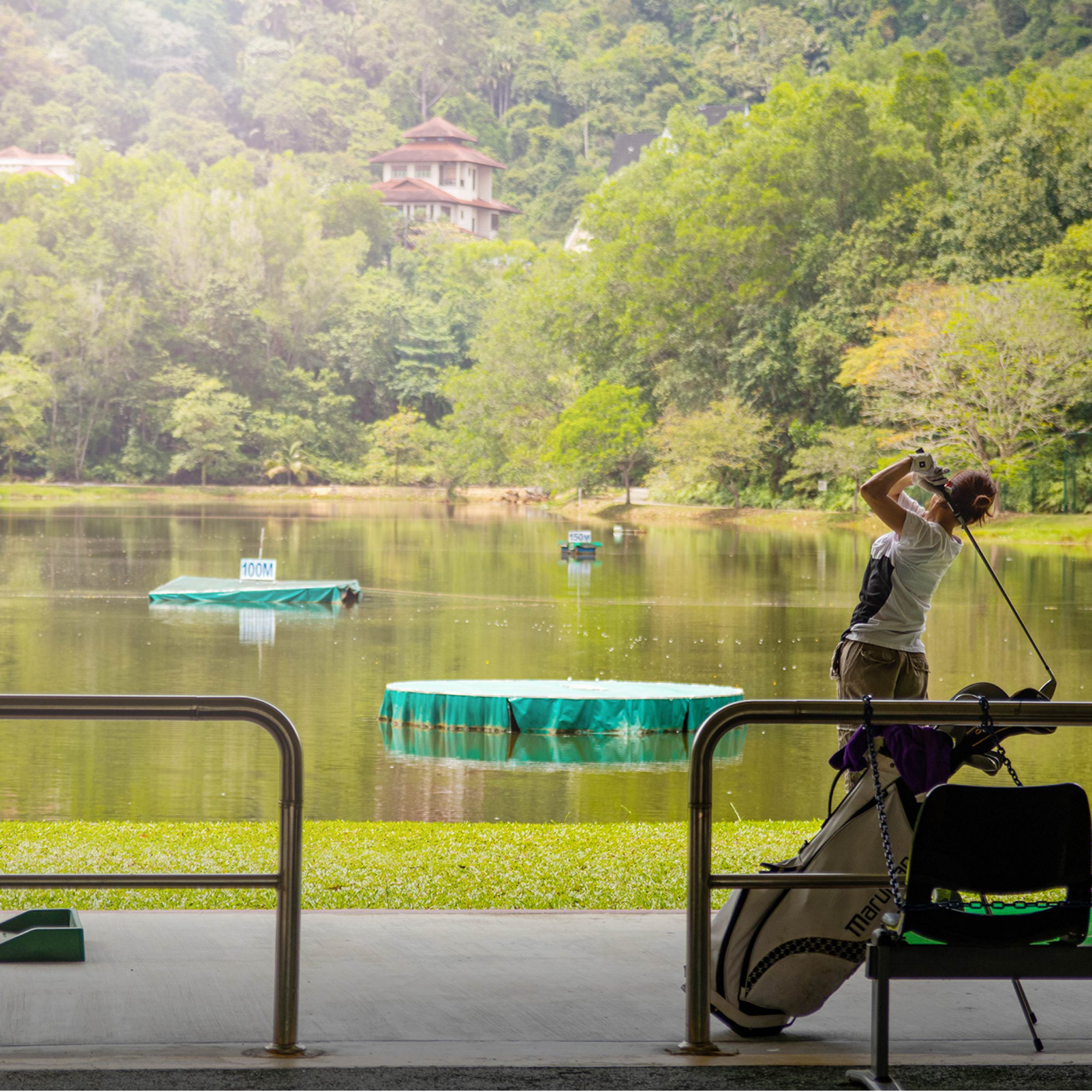 Aqua Driving Range is Open Meru Valley Golf Resort