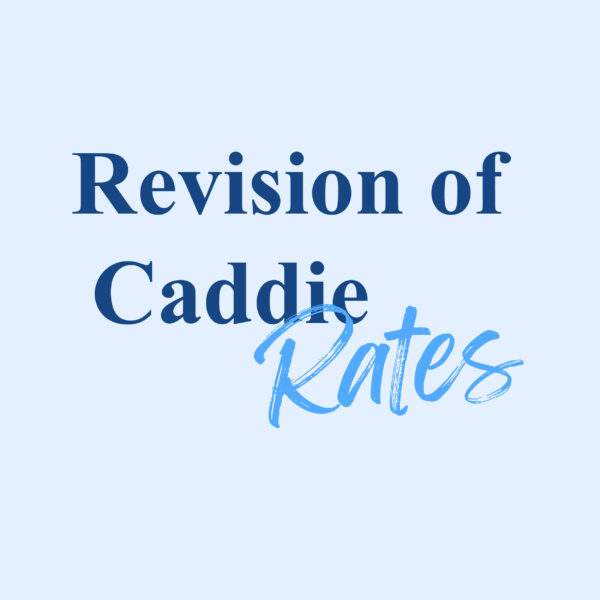 [Website] Caddie Rates Revision